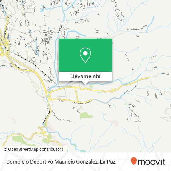 Mapa de Complejo Deportivo Mauricio Gonzalez