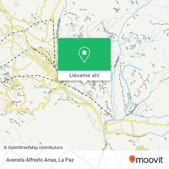 Mapa de Avenida Alfredo Arias