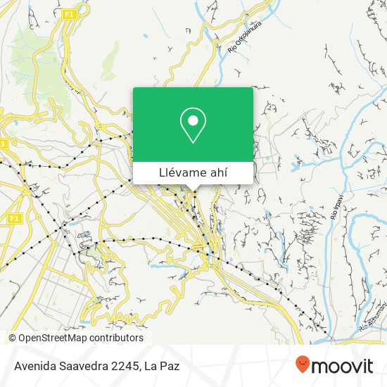 Mapa de Avenida Saavedra 2245