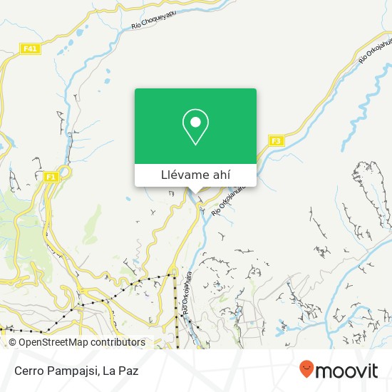 Mapa de Cerro Pampajsi