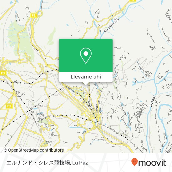 Mapa de エルナンド・シレス競技場