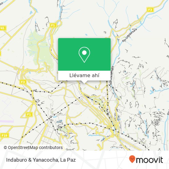 Mapa de Indaburo & Yanacocha