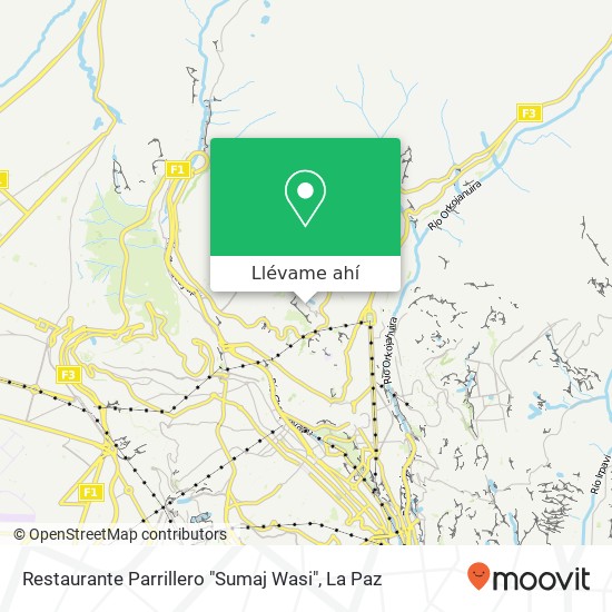 Mapa de Restaurante Parrillero "Sumaj Wasi", Avenida Principal Cupilupaca, Nuestra Señora de La Paz