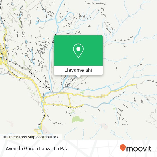 Mapa de Avenida Garcia Lanza