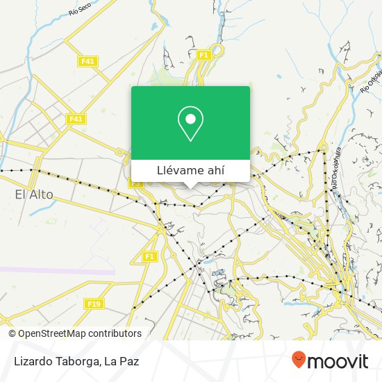 Mapa de Lizardo Taborga