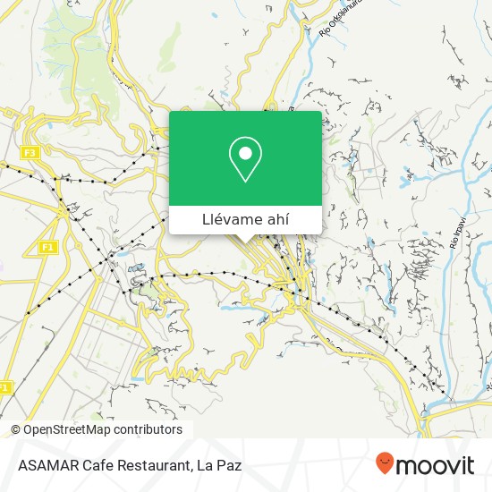 Mapa de ASAMAR Cafe Restaurant