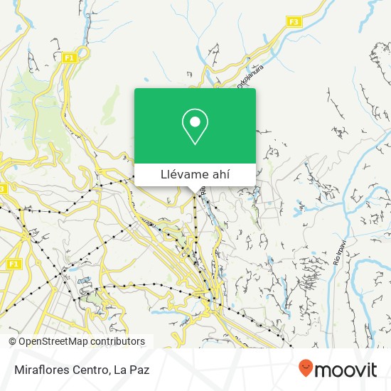 Mapa de Miraflores Centro