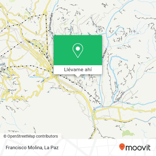 Mapa de Francisco Molina