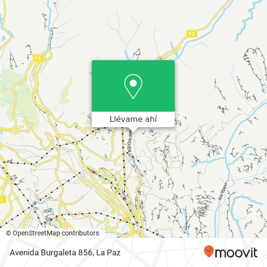 Mapa de Avenida Burgaleta 856