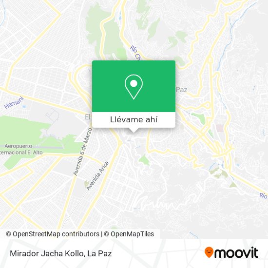 Mapa de Mirador Jacha Kollo