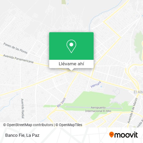 Mapa de Banco Fie