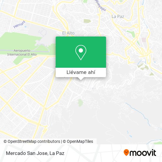 Mapa de Mercado San Jose