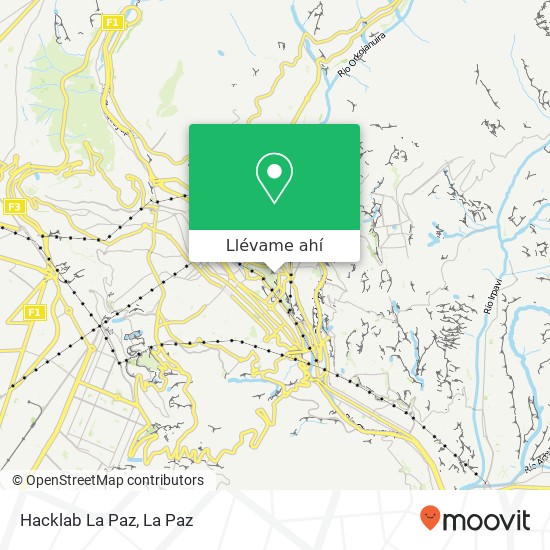 Mapa de Hacklab La Paz