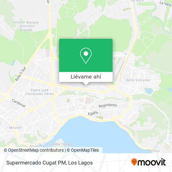 Mapa de Supermercado Cugat PM