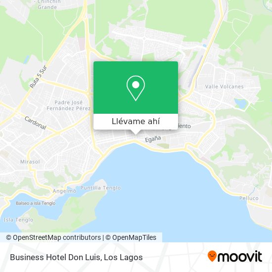 Mapa de Business Hotel Don Luis