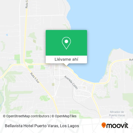 Mapa de Bellavista Hotel Puerto Varas