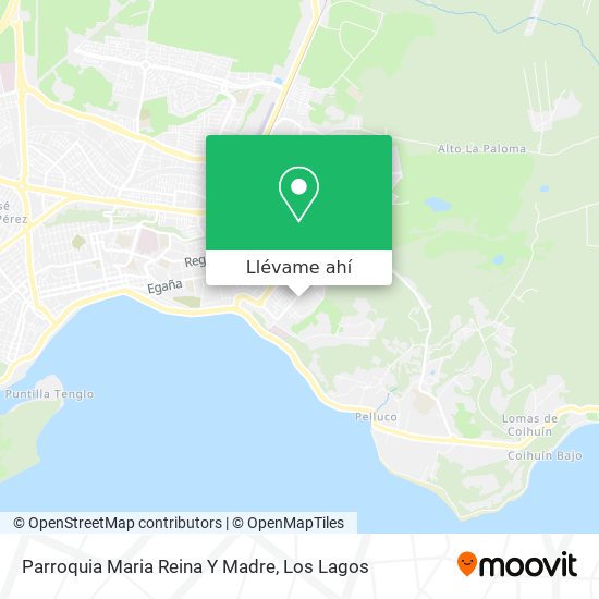 Mapa de Parroquia Maria Reina Y Madre