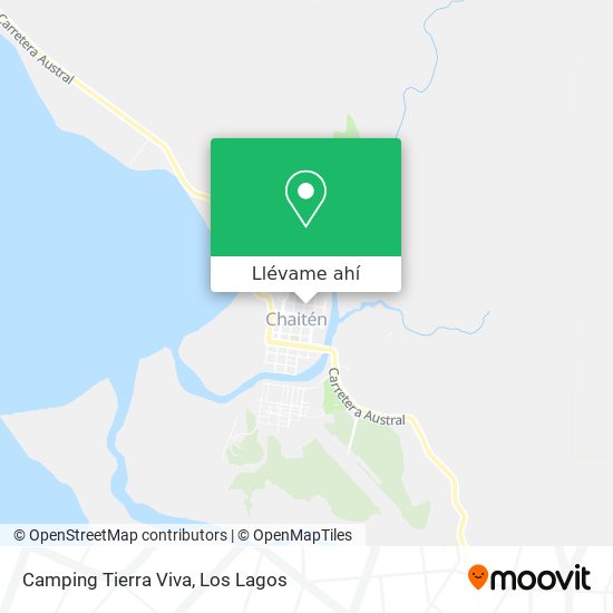 Mapa de Camping Tierra Viva