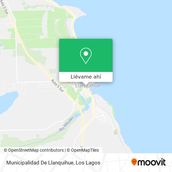 Mapa de Municipalidad De Llanquihue