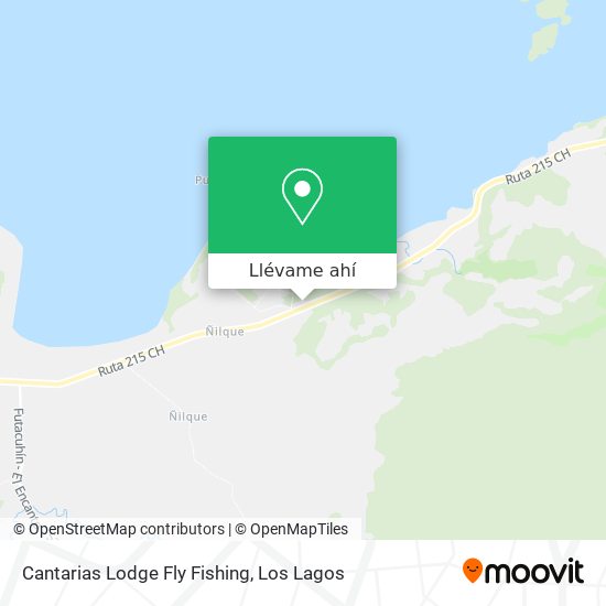 Mapa de Cantarias Lodge Fly Fishing