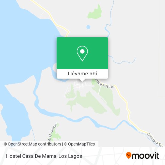 Mapa de Hostel Casa De Mama