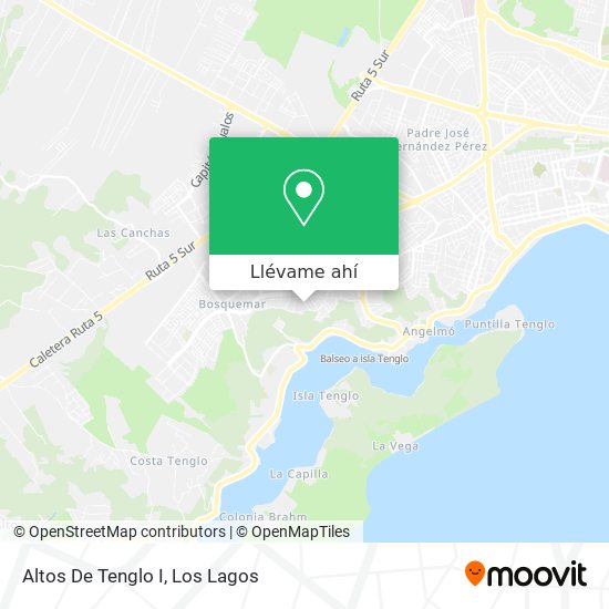 Mapa de Altos De Tenglo I