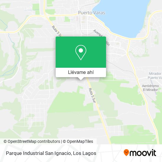 Mapa de Parque Industrial San Ignacio