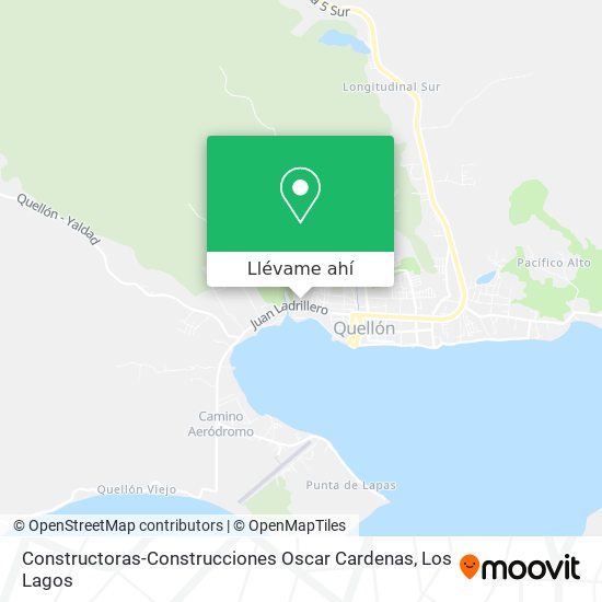 Mapa de Constructoras-Construcciones Oscar Cardenas