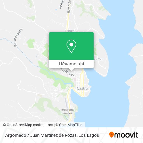 Mapa de Argomedo / Juan Martínez de Rozas