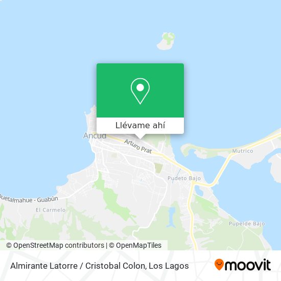 Mapa de Almirante Latorre / Cristobal Colon