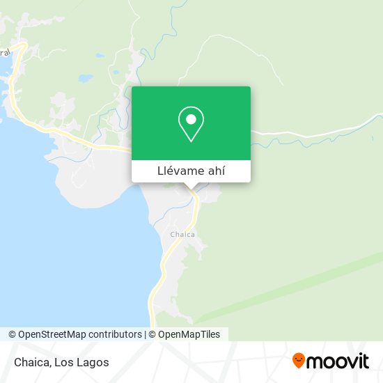 Mapa de Chaica