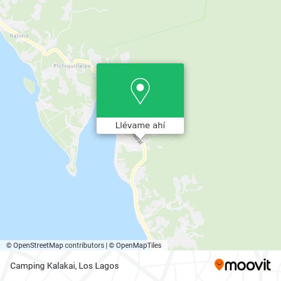 Mapa de Camping Kalakai