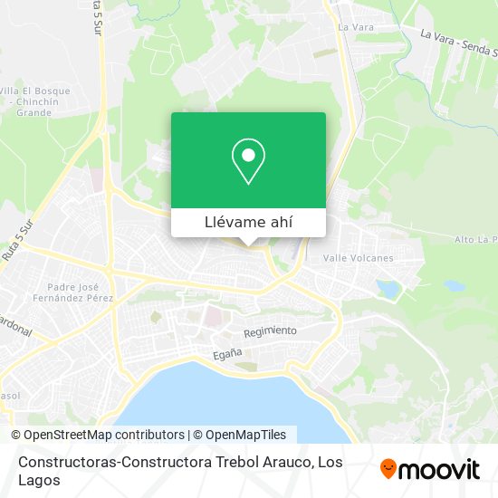 Mapa de Constructoras-Constructora Trebol Arauco