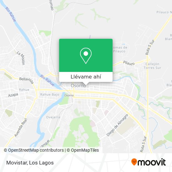 Mapa de Movistar