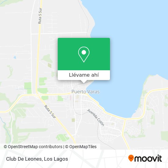 Cómo llegar a Club De Leones en Puerto Varas en Autobús?