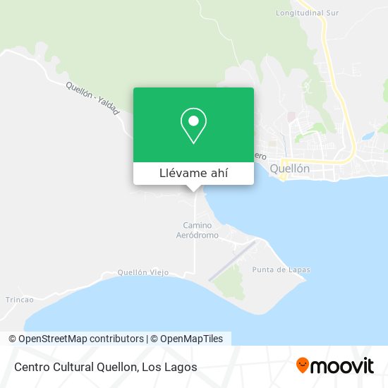 Mapa de Centro Cultural Quellon