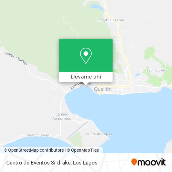 Mapa de Centro de Eventos Sirdrake