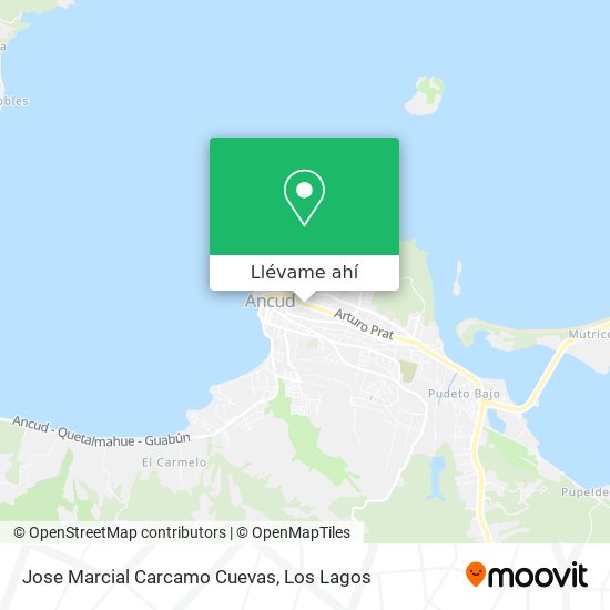 Mapa de Jose Marcial Carcamo Cuevas