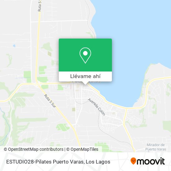 Mapa de ESTUDIO28-Pilates Puerto Varas