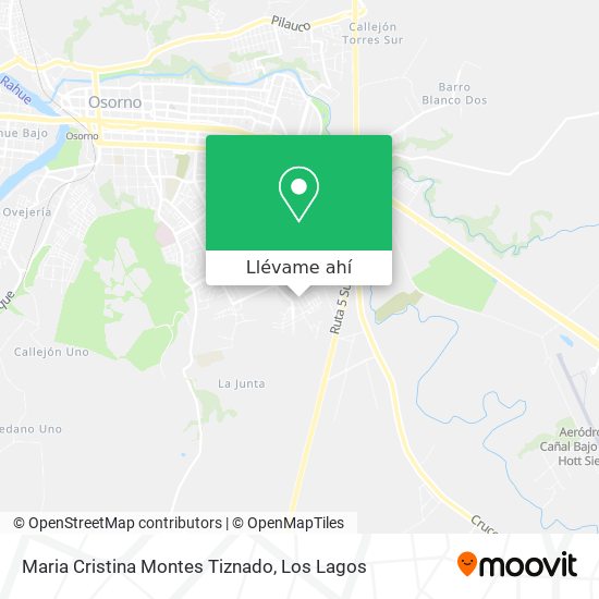 Mapa de Maria Cristina Montes Tiznado