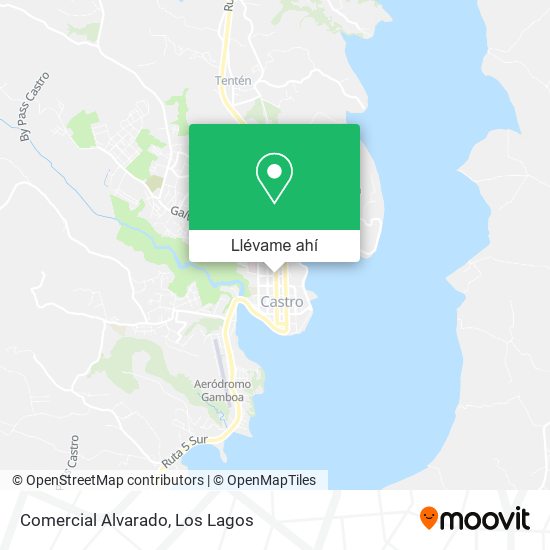 Mapa de Comercial Alvarado