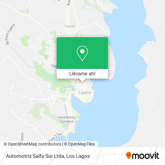 Mapa de Automotriz Salfa Sur Ltda