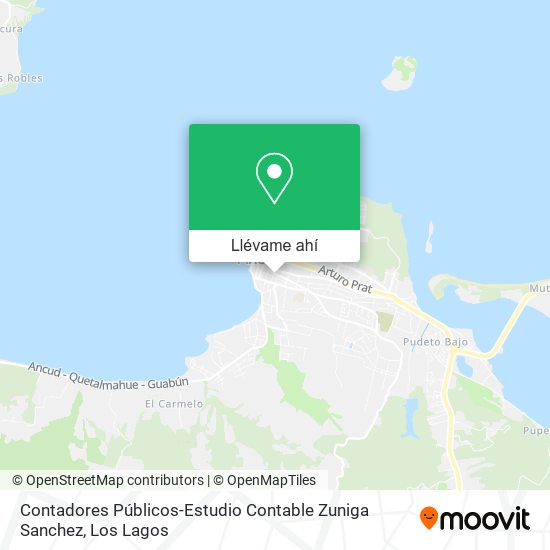 Mapa de Contadores Públicos-Estudio Contable Zuniga Sanchez