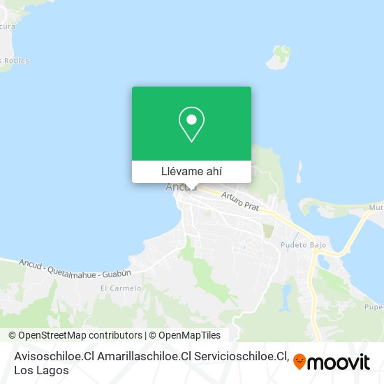 Mapa de Avisoschiloe.Cl Amarillaschiloe.Cl Servicioschiloe.Cl