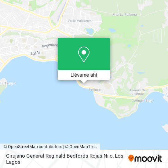 Mapa de Cirujano General-Reginald Bedfords Rojas Nilo