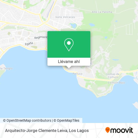 Mapa de Arquitecto-Jorge Clemente Leiva