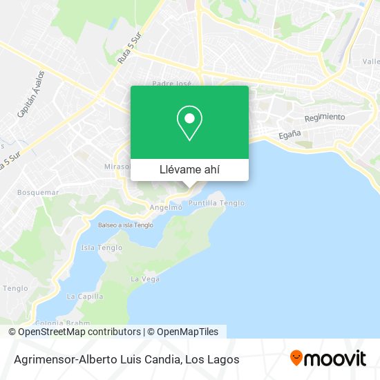 Mapa de Agrimensor-Alberto Luis Candia