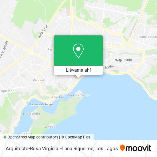 Mapa de Arquitecto-Rosa Virginia Eliana Riquelme