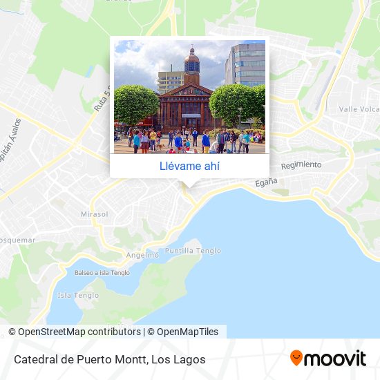 Mapa de Catedral de Puerto Montt