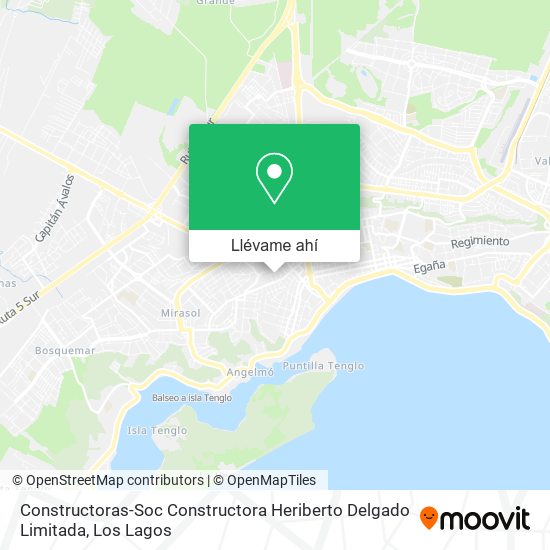 Mapa de Constructoras-Soc Constructora Heriberto Delgado Limitada